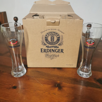 Bicchieri birra Erdinger