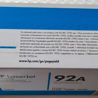 Toner Tamburo Cartuccia HP 92A c4092a originale