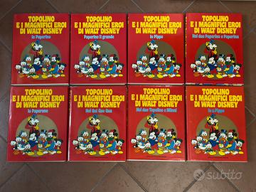Fumetti Disney 8 volumi libri IO PAPERINO ecc