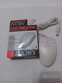mouse vintage ivory