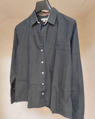 Burberry  Camicia donna manica lunga, grigio fumo