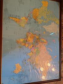 Carta geografica, mappamondo