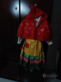 Vestito carnevale Cappuccetto rosso - Abbigliamento e Accessori In vendita  a Sud Sardegna