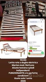 letto singolo motorizzato 