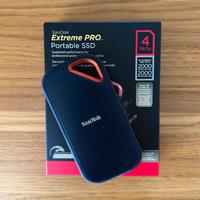 SSD SanDisk Extreme 4TB a 2000 MB/s in GARANZIA