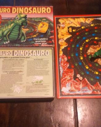 Mauro Mauro dinosauro gioco società MB vintage