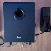 Impianto audio stereo subwoofer 2+1 