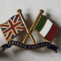 Entente Cordiale distintivo 1 guerra mondiale