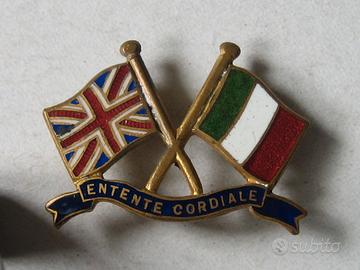 Entente Cordiale distintivo 1 guerra mondiale