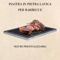 Piastra Pietra Lavica Barbecue