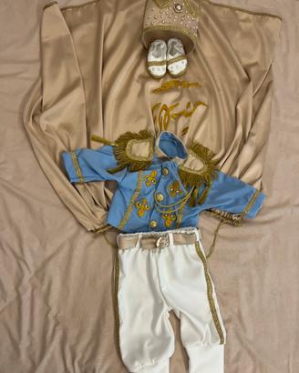 Costume da principino azzurro