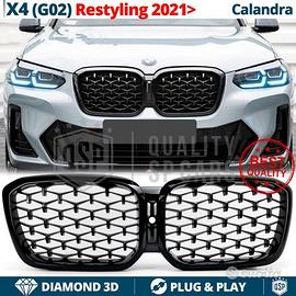 GRIGLIA Anteriore per BMW X4 G02 dal 2021 Diamond