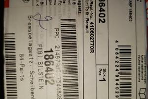 Pastiglie freno Renault+vari ricambi