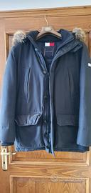 giubbotto Tommy Hilfiger blu notte usato 