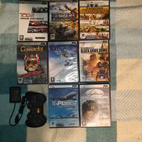 videogiochi FX PC + controller Logitech 