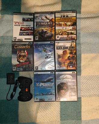 videogiochi FX PC + controller Logitech 