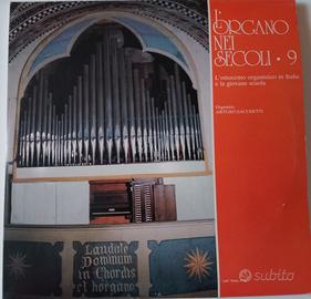 Dischi vinilici 33 giri musica d'organo