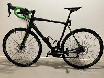 Bici da corsa Cannondale disc in carbonio