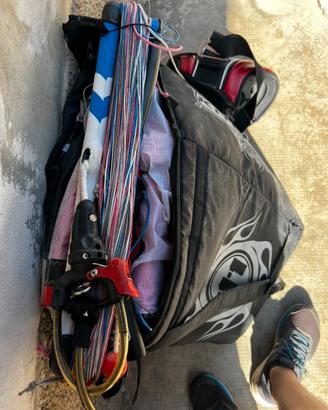Kitesurf pronto a volare  – 11m + Barra + Trapezio