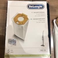 8 sacchetti filtranti De Longhi DLS35