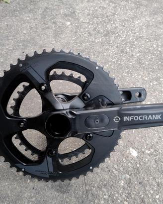 Guarnitura Infocrank Doppio Misuratore di Potenza