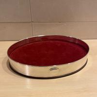 Svuota tasche ellittico in argento