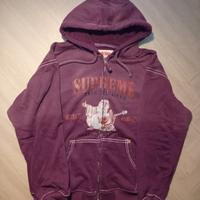 Supreme True Religion Zip Up Hooded Sweatshirt