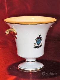 Coppa in porcellana Coronetti Anni 50