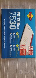Fritz! Box 7530 Modem Router Wi-Fi WLAN Vdsl 300Mb