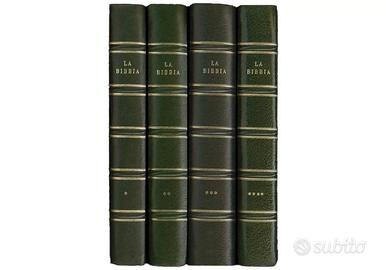 LA BIBBIA - Encyclopaedia Britannica, 4 voll.