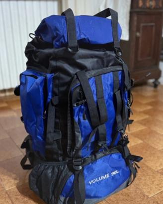 Zaino grande impermeabile montagna scout viaggio