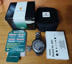 Casio Pro Trek PRG-80 T (2894) in titanio, Complet