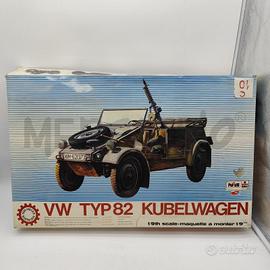 W TYP 82 KUBELWAGEN POLISTIL ESCI 1/9 MODELLINO