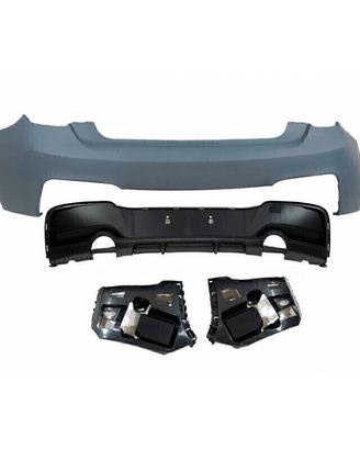 BMW F20 2011>14 Paraurti post.M-Perform. 2 uscite