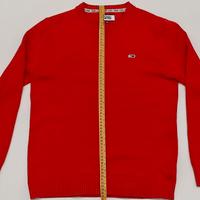 Maglione cotone rosso Tommy Jeans - Taglia XS