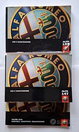 DUE LIBRETTI "ALFA ROMEO", ALFA 159 E ALFA 147.