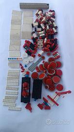 lego mix vintage anni 80 ruote plate e train