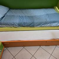 letto singolo 90 x 2 metri trasforma in matrimonio