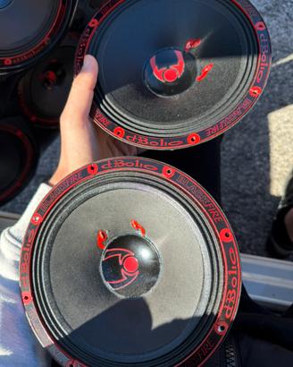Woofer Diabolico Black Fire 20cm