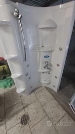 Vasca idromassaggio e doccia usata Glass