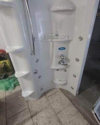 Vasca idromassaggio e doccia usata Glass