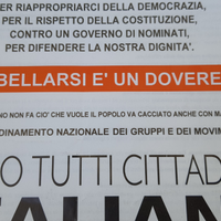 3 volantini FORCONI 2013.No strappi.Pertini mazze