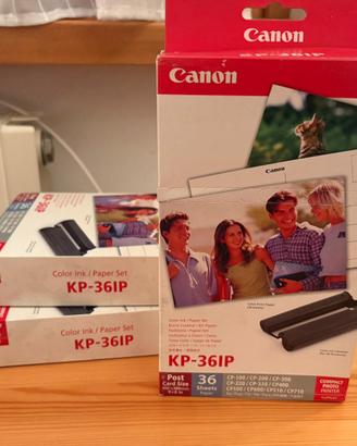 KP-36IP Carta + cartucce canon selphie