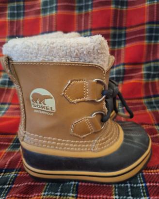 scarponi da neve bambino  marca Sorel - mis. 25,5