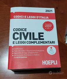 Codice civile e leggi complementari  2021