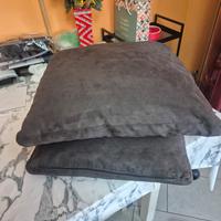 2 cuscini Alcantara