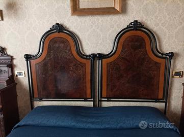 Testiera / spalliera letto matrimoniale antica