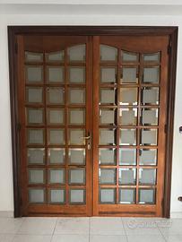 2 Porte legno massello