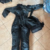 Tuta antipoioggia da moto donna