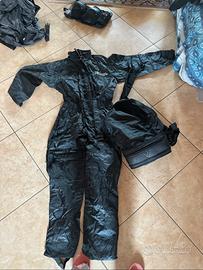 Tuta antipoioggia da moto donna